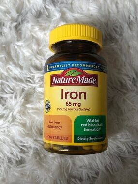 Nature Made Iron 65mg Tablets, 365 ct.